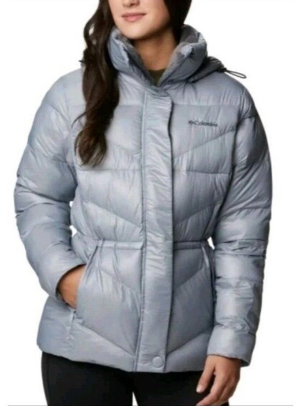 Columbia Women's Mapleton Pass Jacket - xxl GRAY NWT